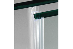 Dichting met zijlip l2200mm voor glas 10/12mm