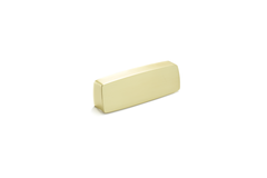 Greep straight ba96 l105 zamak geborsteld goud