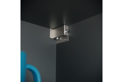 Kastophanger SH-25 vernikkeld links om te schroeven
