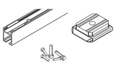 Hawa Porta HMT pocket montageset 2500mm