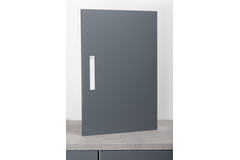 Greep CUBIC L160 zamak mat wit