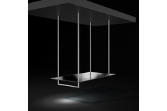 Ophangsysteem "leonardo" rvs d:20mm l:1000mm