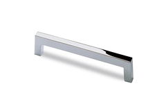 Greep Tornea, boorafstand 192, L 202 mm, B 10 mm, H 32 mm, glans verchroomd