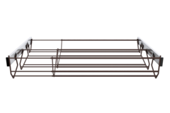 Schoenrek 60/100cm moka d.48cm uittrek