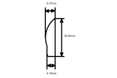 Ledprofiel 5mm l.1200mm 12 w aluschakelaar ingebou schakelaar ingebouwd rechts