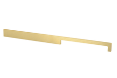 Greep drimo 480mm alu brushed gold asymm