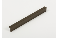 Greep ANGLE BA416 L500 aluminium mat zwart