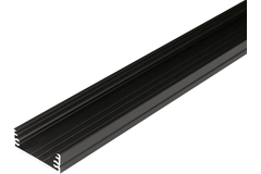 Led profiel Wide24 G/W 2000 zwart geanodiseerd
