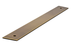 Achterplaat ba 160mm vintage gold voor greep