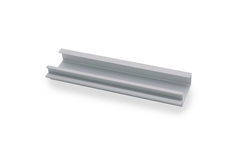 Greeplijst Seveso, L 2400 mm, B 19 mm, H 38 mm, Aluminium geëloxeerd