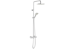 Pine doucheset thermo.mengkraan chroom / zilver