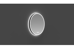 Spiegel rond d700mm+spiegelverwarm.+zwarte ring +kelvin change