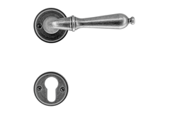 Deurkruk Pro da vinci old silver r+e cyl
