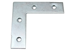 Raamhoeken -75mm ijzer verzinkt