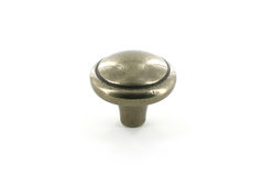 Knop snowdon gietijzer ijzerkleur dia. 34mm