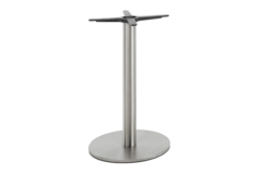 Onderstel inox d.600mm h.730mm