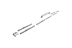 TopLine XL, Set demping Silent System, 80 kg, 3-deurs