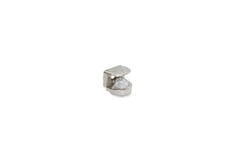 Schapdrager voor glas 5mm verstelbaar 4-8mm vernikkeld te schroeven