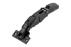 Clip scharnier 125° 0mm onyx zwart