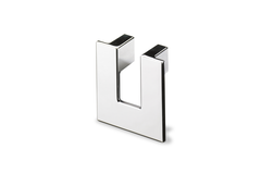 Greep Vigilia, boorafstand 32, L 60 mm, B 60 mm, H 24 mm, glans verchroomd