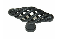Top 51mm zwart mat RAL9005