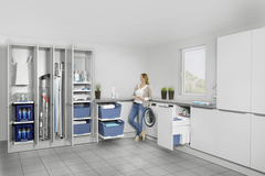 Hailo Laundry Carrier k.50 2x33l wit