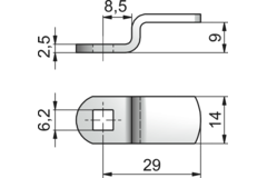 Dial Lock - sluithaak CAM 460