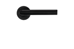 Deurkruk Pro i shape 19mm zwart r+no key