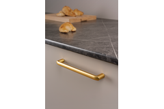 Greep roma ba320 l335 zamak geborsteld goud