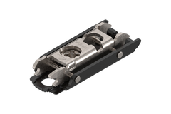Clip montageplaat recht 0mm onyx zwart