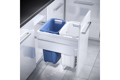 Hailo Laundry Carrier k.45 2x33l wit