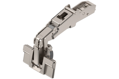 Inserta scharnier 170° rechte arm z/veer