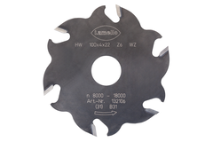 Lamello groeffrees hw z6 100x4x22 (01 132106) classic