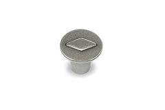 Knop Barcino, H 25 mm, ø 30 mm, tinkleurig