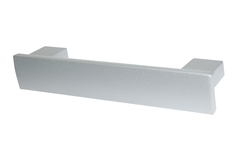 Greep estela 96mm zilverkleur