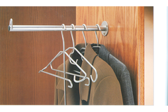 Houder l.30cm stang vast chroom
