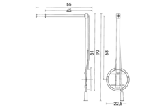 Klederlift Single 12 kg links