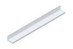 Profiel voor bevestiging panelen 18mm/transp.pvc