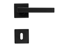 Deurkruk Pro kubic shape 16mm zwart r+e