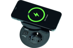 Evoline circle 80 disq zwart + usb power supply