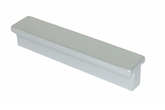 "greep ""t"" afst.64mm zilver"