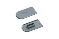 Cabineo afdekkappen 2000st RAL 7005 muisgrijs
