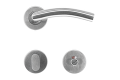 Deurkruk Pro gi shape 19mm inox plus r+wc