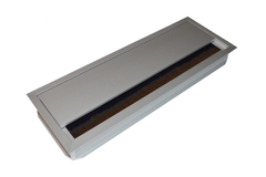 Kabeldoorvoer Exit titanium 120x240x25mm+deksel