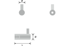 Kapstok PIN-L