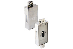 Draaistangslot 700-25mm rechts brons