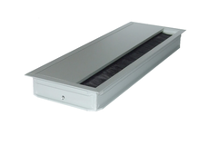 Kabeldoorvoer Exit alu 120x360x25mm+deksel Soft cl