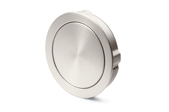 greep om in te laten Touch in, •–• 84 mm, roestvrij staal finish geborsteld