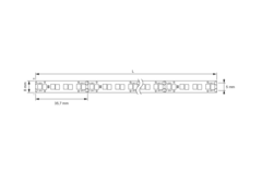 Ledstrip Emotion 5m 2700-6500K 24V 9.8W/m IP20