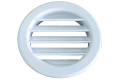 Luchtrooster d75 kst wit